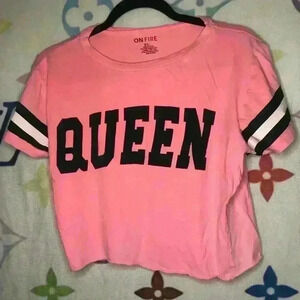“Queen” Pink Top